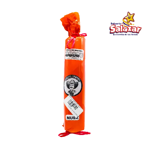 [GUA0009] ROLLO DE GUAYABA RELLENO NUEZ -D.1PZA-