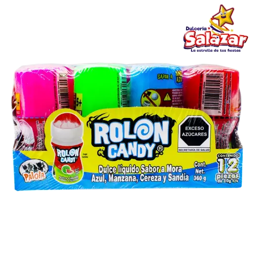 [DEL0024] ROLON CANDY DULCE LIQUIDO DELICIAS -D.360G- "C/18/12"