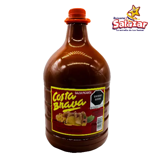 [CTB0001] SALSA COSTA BRAVA GALON -BOT.4L- "C/3/1"