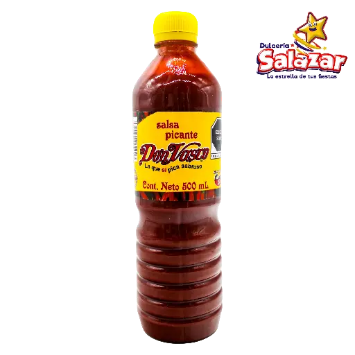 [DVA0032] SALSA DON VASCO AMARILLA -BOT.500ML- "C/20/1"