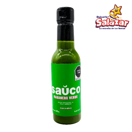 [SAU0005] SALSA HABANERA VERDE SAUCO -BOT.180ML- "C/24/1"