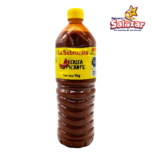 [QUE0019] SALSA LA SABROZITA -BOT.1LT- "C/12/1"