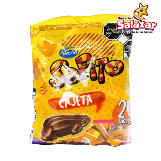 [DOS0087] CHOCOLATE SAPITO CAJETA ARCOR -B.200G- "C/12/20"