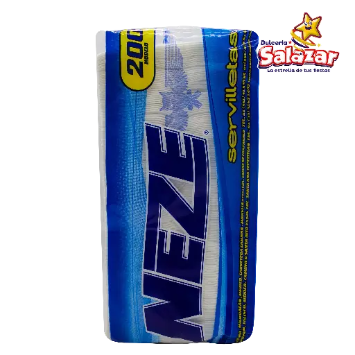 [NEZ0006] SERVILLETA PAPEL BLANCO NEZE -B.200PZA- "C/24/200"