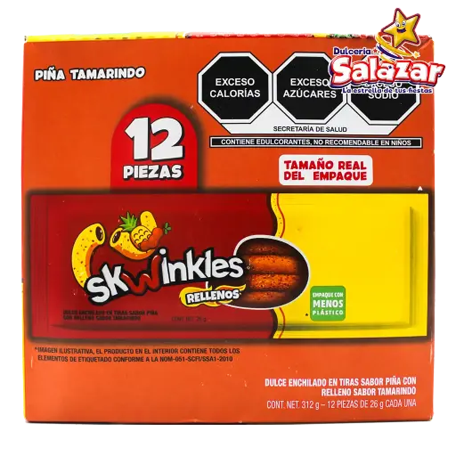 [EFF0017] SKWINKLES RELLENO PIÑA/TAM LUCAS -D.312G- "C/24/12"