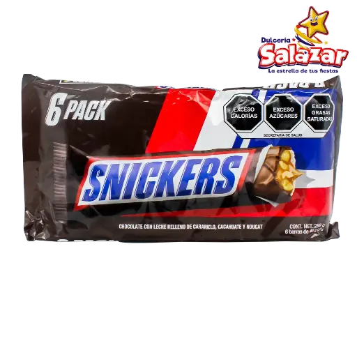 [EFF0029] SNICKERS SIX PACK -B.288G- "C/32/6"