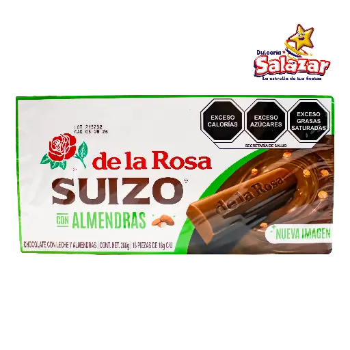 [ROS0021] SUIZO ALMENDRA DLR 123 -D.288G- "C/20/16"