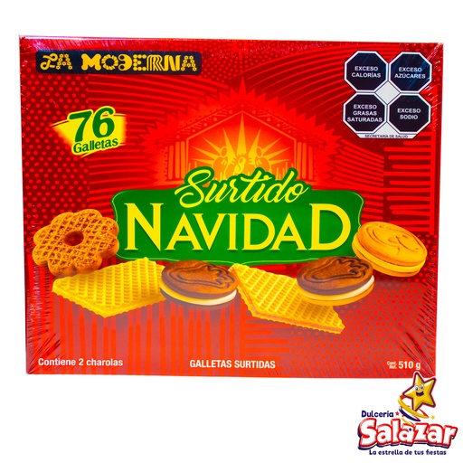 [MOD0007] SURTIDO NAVIDAD LA MODERNA -D.510G- "C/10/1"