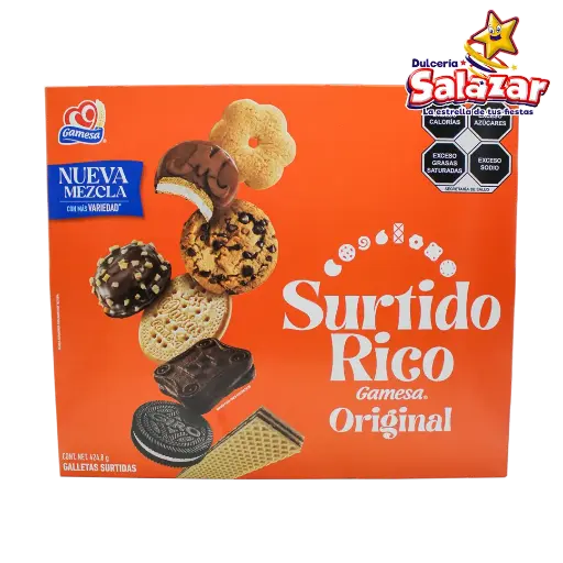 [GAM0023] SURTIDO RICO GAMESA -D.424G- "C/13/1"