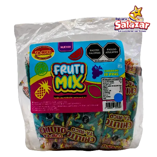 [TA0008] TA-RICO CHILITO FRUIT MIX -B.20PZA- "C/50/20"