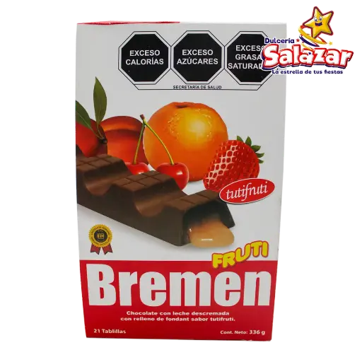 [BRE0031] TABLILLA CHICA FRUTI BREMEN -D.336G- "C/10/21"