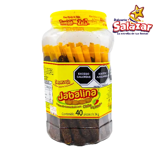 [MAN0028] TAMARINDO BANDERILLA CHILE Y LIMON GRANDE TAMANZEL -V.1.36KG- "C/6/40"