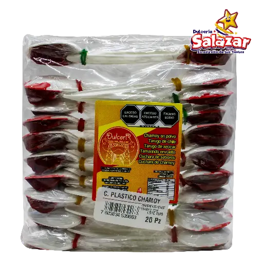 [CRA0038] TAMARINDO CUCHARA PLASTICO CHAMOY CORTAZAR -B.240G- "C/20/20"