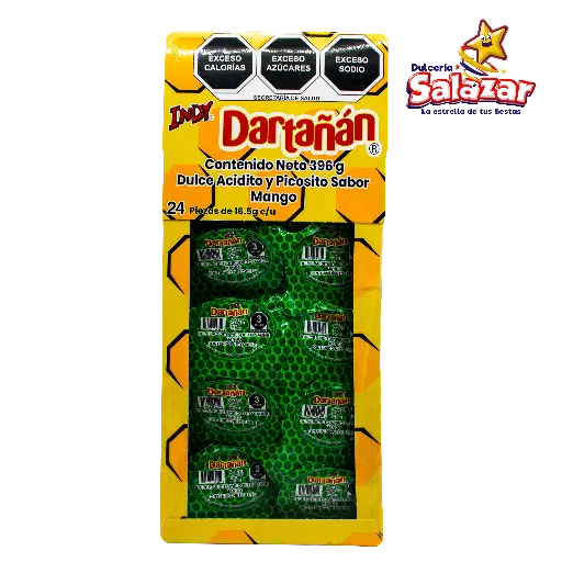 [IND0006] TAMARINDO DARTAÑAN MANGO INDY -D.396G- "C/36/24"