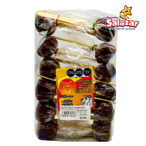 [CRA0049] PALETA BOLA TAMARINDO  CORTAZAR -B.12PZA- "C/20/12"