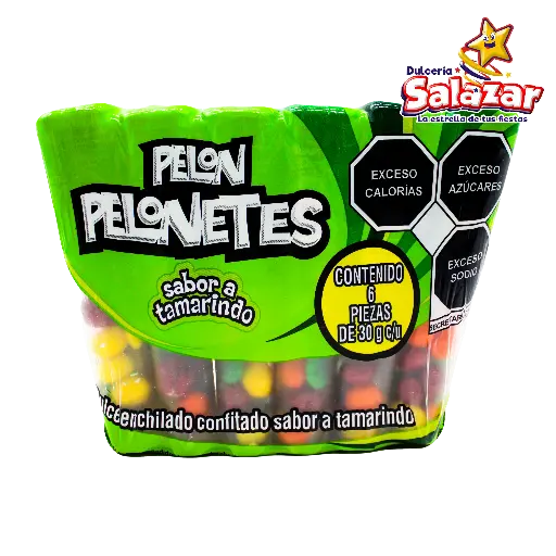 [HER0007] TAMARINDO PELONETES 6PZA -D.180G- "C/24/6"
