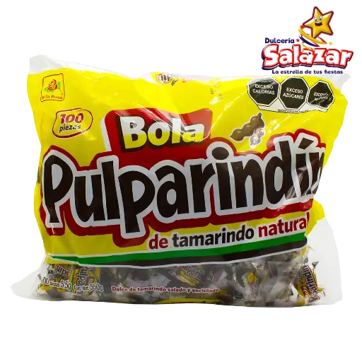 [ROS0101] TAMARINDO PULPARINDIN BOLA DLR -B.550G- "C/15/100"