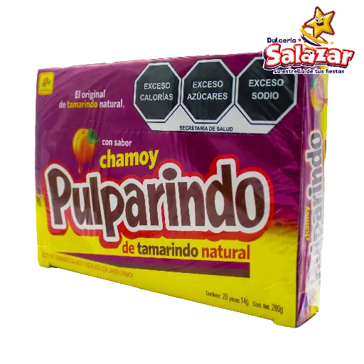 [ROS0495] TAMARINDO PULPARINDO GRANDE SABOR CHAMOY DLR -D.280GR- "C/32/20"
