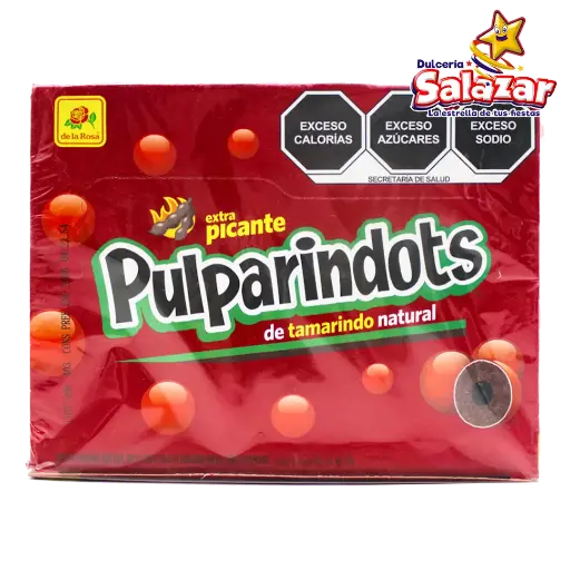 [ROS0048] TAMARINDO PULPARINDOTS EXTRA PICANTE DISPLAY -D.600GR. "C/16/20"