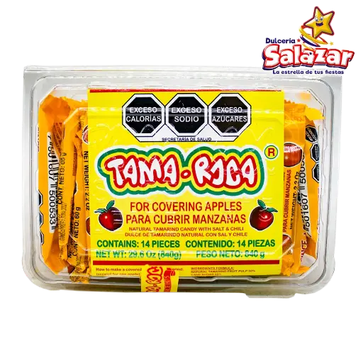 [TAM0029] TAMARINDO TAMA-ROCA CUBIERTA PARA MANZANA -D.840G. "C/12/14"