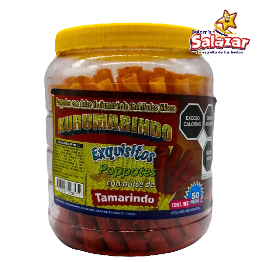 [KUR0049] TAMARINDO BANDERILLA CHILE CHICA KURUMAY -V.750G- "C/12/50"