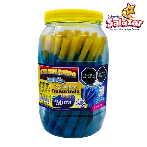 [KUR0055] TAMARINDO BANDERILLA MORA AZUL GRANDE KU -V.1KG- "C/12/50"