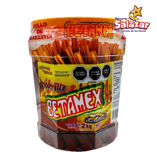 [BET0003] TAMARINDO TAMARRICO BANDERILLA LANZA CHILE BETAMEX -V.2KG- "C/6/50"