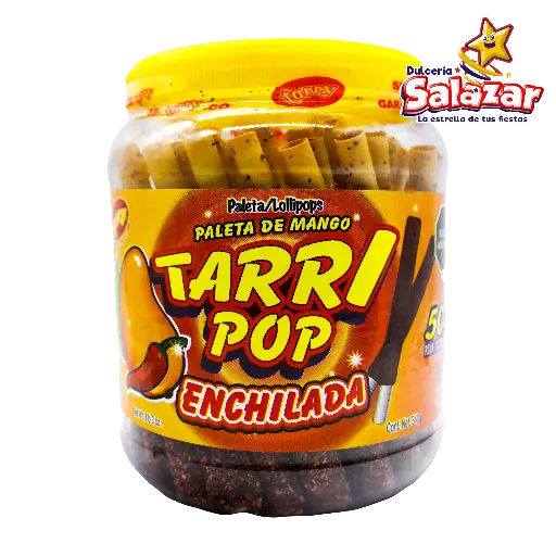 [TAY0005] TAMARINDO TARRY POP MANGO ENCHILADA -V.540GR- "C/12/50"