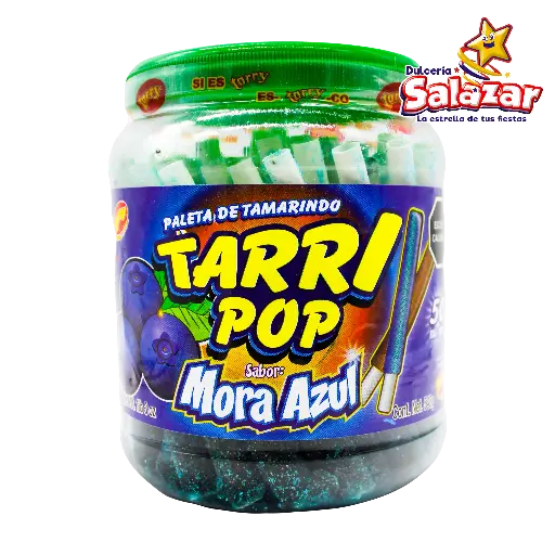 [TAY0011] TAMARINDO TARRY POP MORA AZUL -V.540GR- "C/12/50"