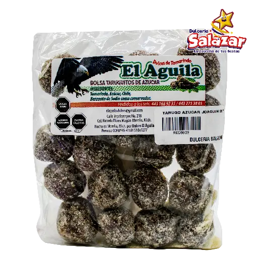 [REG0039] TAMARINDO TARUGO AZUCAR GRANDE EL AGUILA JOAQUIN -B.330G- "C/20/20"