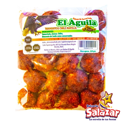 [REG0038] TAMARINDO TARUGO TA GRANDE JOAQUIN -B.330GR- "C/20/20"