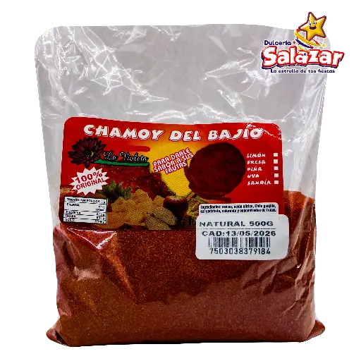 [VIO0038] TAMARINDO VIOLETA CHAMOY NATURAL -B.500G- "C/24/1"