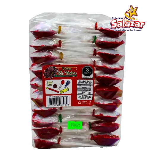 [VIO0066] TAMARINDO VIOLETA CUCHARA PLASTICO CHAMOY -B.20PZA- "C/28/1"
