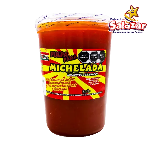 [VIO0025] TAMARINDO VIOLETA PULPA PARA MICHELADA MANGO -BOT.1.36KG- "C/6/1"