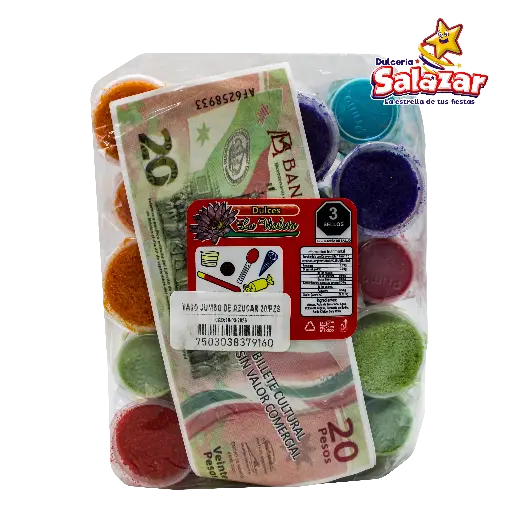 [VIO0016] TAMARINDO VIOLETA VASO AZUCAR JUMBO -D.20PZA- "C/32/1"