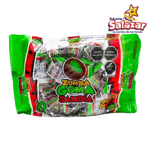 [ZUM0067] GOMA SANDIA ZUMBA -B.440G- "C/20/20"