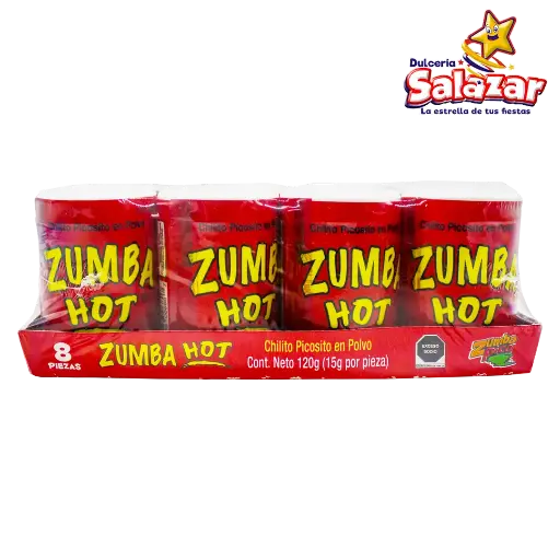 [ZUM0012] TAMARINDO ZUMBA HOT CHILITO ZUMBA PICA -D.120G- "C/14/8"