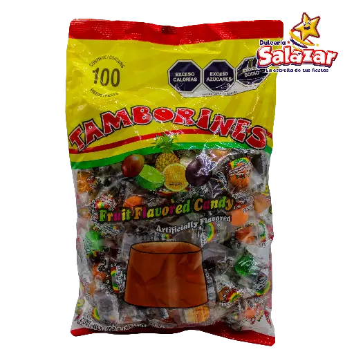 [TEC0011] TAMBORINES SABORES -B.-450G.- "C/20/100"