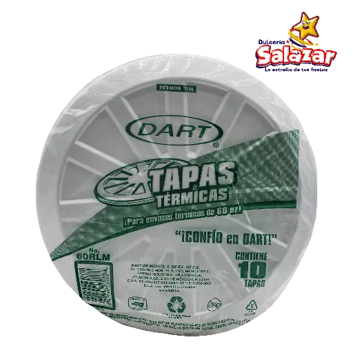 [DAR0018] TAPA TERMICA DART #60 60RLM "C/30/10"