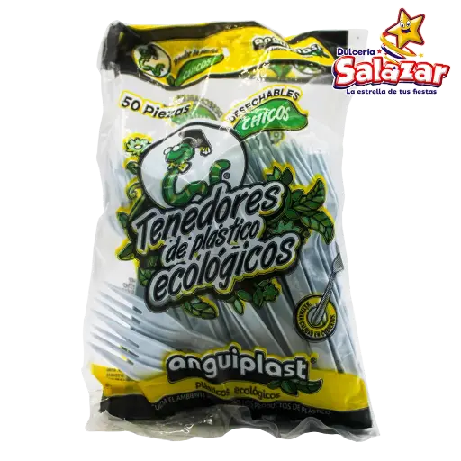 [ANG0014] TENEDOR BLANCO CHICO ANGUIPLAST "C/60/50"