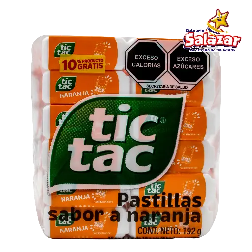 [FER0009] TIC TAC NARANJA -D.192G- "C/12/12"