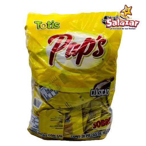 [TOT0009] TOTIS PAP'S SAL 18G. -B.360GR- "C/5/20"