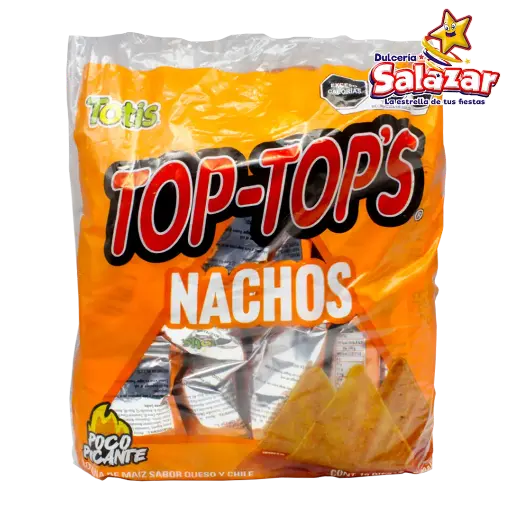[TOT0095] TOTIS TOP TOPS NACHO 40G. -B.400GR- "C/8/10"
