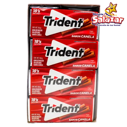 [ADA0027] CHICLE TRIDENT VALUPACK CANELA -D.367.2G- "C/12/12"