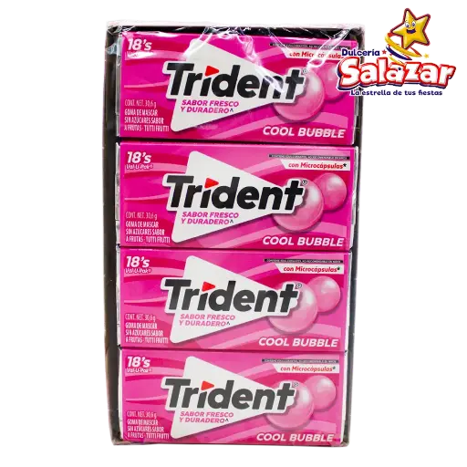 [ADA0155] TRIDENT VALUPACK COOL BUBBLE -D.367.2G- "C/12/12"