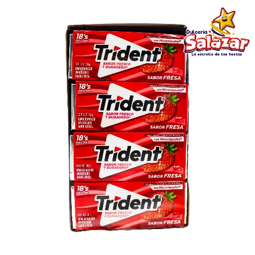 [ADA0043] CHICLE TRIDENT VALUPACK FRESA -D.367.2G- "C/12/12"