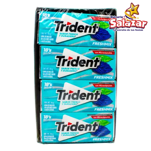 [ADA0005] CHICLE TRIDENT VALUPACK FRESHMIX -D.367.2G- "C/12/12"