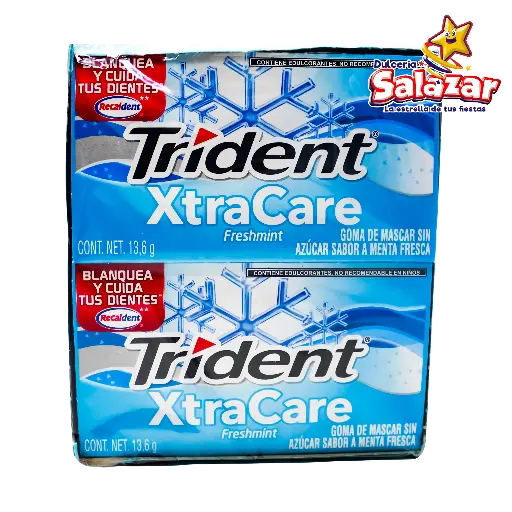 [ADA0079] CHICLE TRIDENT XTRACARE FRESHMINT -D.163.2- "C/32/12"