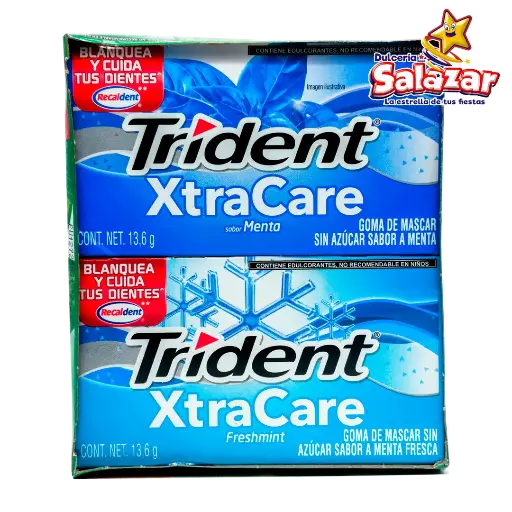 [ADA0007] CHICLE TRIDENT XTRACARE SURTIDO -D.163.2 G- "C/32/12"