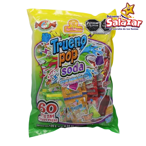 [DEL0432] TRUENO POP SODA DELICIAS "C/18/60"